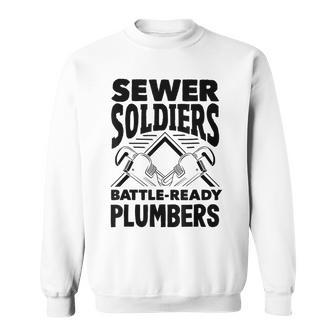 Flow Masters Plumbing Pride Professional Plumber Sweatshirt - Monsterry CA