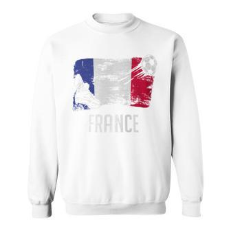 France Flag Jersey French Soccer Team French Sweatshirt - Monsterry CA