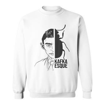 Franz Kafka Kafkaesque Portrait Sweatshirt - Seseable