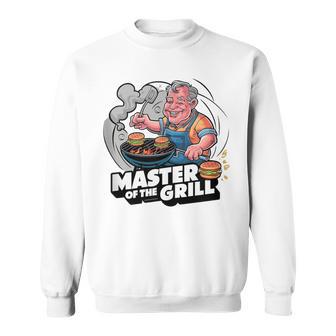 Fun Bbq For Grandpa Grandad Father's Day Barbeque Sweatshirt - Seseable