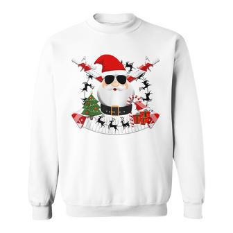 Ar-15 Santa Military Christmas Sweatshirt - Monsterry UK