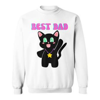 Best Dad Quote Cool Father's Day Sweatshirt - Seseable