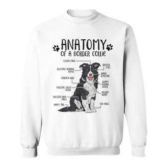 Border Collie Dog Holder Anatomy Dog Sweatshirt - Geschenkecke