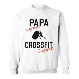 Dad Future Dad Crossfit Game Sweatshirt - Monsterry CA