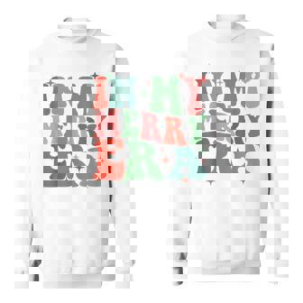 Merry Christmas In My Merry Era Sweatshirt - Thegiftio UK