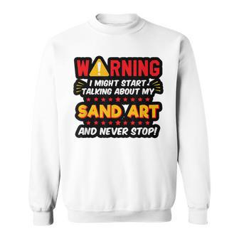 Sand Art Sculptor Beach Artist Saying Joke Graphic Sweatshirt - Monsterry DE