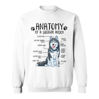 Siberian Husky Dog Holder Anatomy Dog Sweatshirt - Geschenkecke