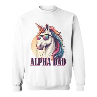 Unicorn Dad Laufey Father's Day Christmas Husband Sweatshirt - Monsterry AU