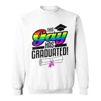 Gay Pride Graduation College High School Masters Phd Sweatshirt - Monsterry UK