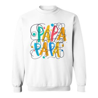 For Papa From My Son Daughter Father's Day 2024 Sweatshirt - Seseable