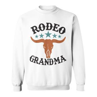 Grandma First Birthday Cowboy Western Rodeo Party Matching Sweatshirt - Seseable