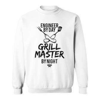 Grill Bbq Master Engineer Barbecue Sweatshirt - Monsterry DE
