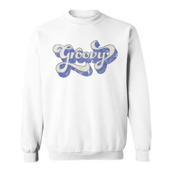 Groovy Vintage Retro Style 60S Sweatshirt - Monsterry AU