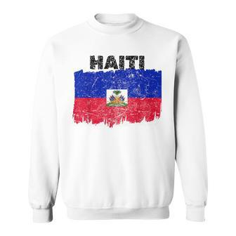 Haiti Haitian Flag Day Haitian Pride Sweatshirt | Mazezy DE