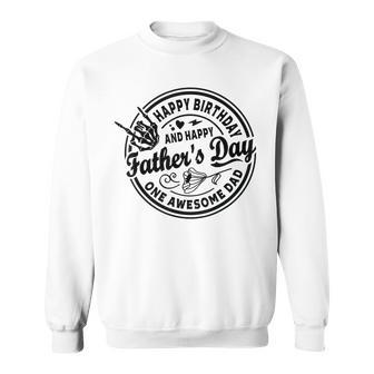 Happy Father's Day Dad Quotes Birthday Party Skeleton Sweatshirt - Monsterry AU