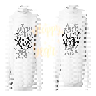 Happy New Year Party Celebration Novelty Sweatshirt | Mazezy