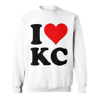 I Heart Love Kansas City Kc Missouri Sweatshirt - Monsterry CA