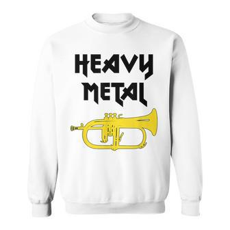 Heavy Metal Flugelhorn Flugelhorn Sweatshirt - Monsterry AU