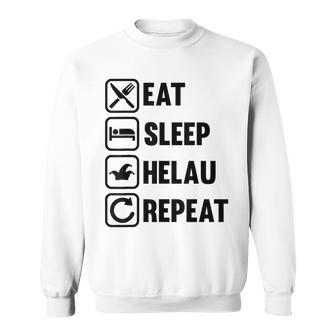 Helau Carnival Eat Sleep Repeat Carnival Carnival Sweatshirt - Seseable