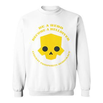 Helldiver Hero Sweatshirt - Monsterry AU