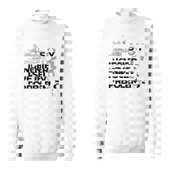 Hombre Soy Ingeniero Resuelvo Problemas Camisa de entrenamiento - Regaloses