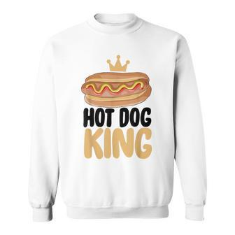 Hot Dog Hotdog King Sweatshirt - Monsterry
