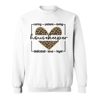 Housekeeper Appreciation Cleaning Lover Housekeeping Sweatshirt - Monsterry DE