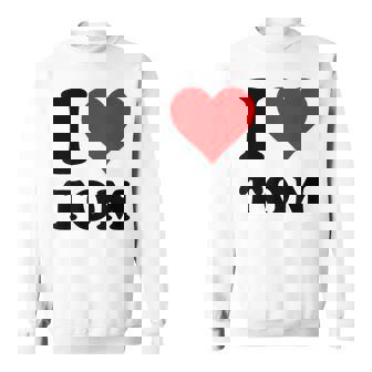 Ich Liebe Tom Sweatshirt - Seseable