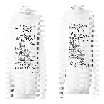 Ich Mag Meine Bücher Scharf Und Meinen Kaffee Eisig Gray Sweatshirt - Seseable
