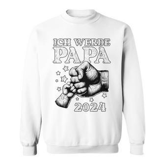 Ich Werde Papa 2024 Baby Ankündigung Papa 2024 Sweatshirt - Geschenkecke