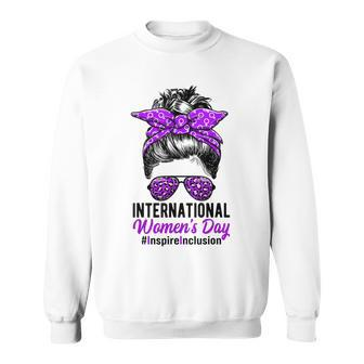 International Women's Day 2024 Inspire Inclusion 8 March 24 Sweatshirt - Seseable