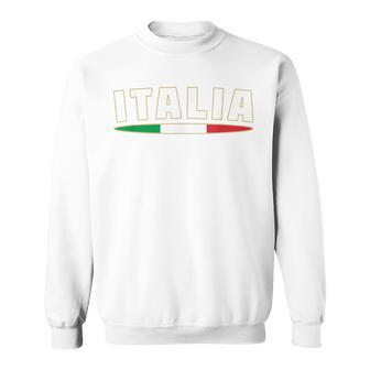 Italia 2021 Jersey Italian Flag Italy Sweatshirt - Thegiftio UK