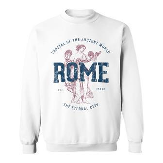 Italy Vacation Souvenir Vintage Rome Sweatshirt - Monsterry AU