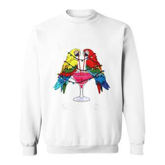 It's 5 O'clock Somewhere Parrots Summer Vacation Lover Sweatshirt - Monsterry