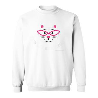 It's My Birthday Cat With Glasses T Sweatshirt - Monsterry UK