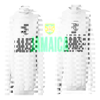 Jamaica Jamaican Flag Love Souvenir Sweatshirt - Thegiftio