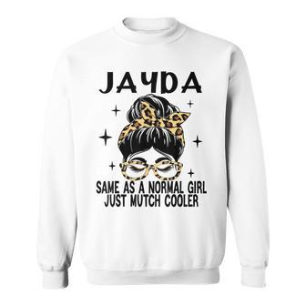 Jayda Costume Cute Definition Personalized Name Jayda Sweatshirt - Monsterry
