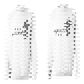 Jésus Christ Churche Croix Chrétienne Dieu Believe Sweater e - Cadeauxyz