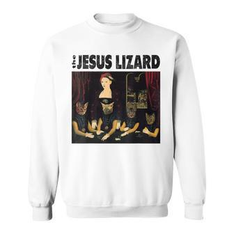 The Jesus Lizard Liar Touch And Go Bible Verse Christian Sweatshirt - Seseable