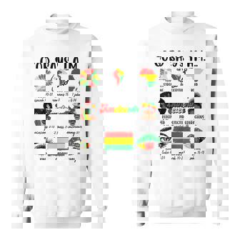 Junenth God Says I Am Celebrating Black Freedom 1865 Sweatshirt - Thegiftio UK
