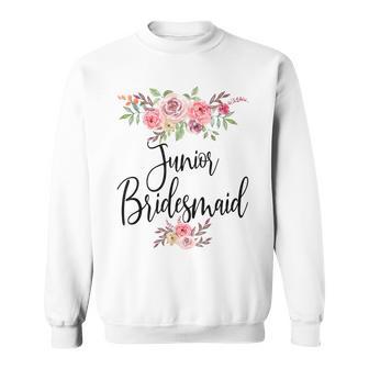 Junior Bridesmaid Wedding Bridal Party Sweatshirt - Monsterry