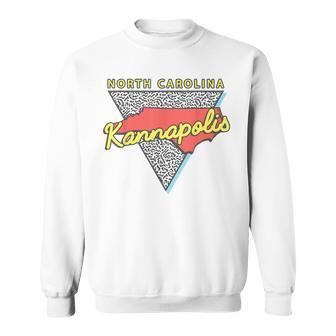 Kannapolis North Carolina Retro Triangle Nc City Sweatshirt - Monsterry CA