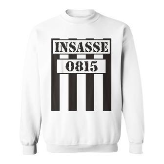 Kast Gefängnis Insasse Sträfling Insasse Fancy Dress Sweatshirt - Seseable