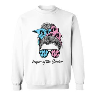 Keeper Of The Gender Gender Reveal Party Sweatshirt - Monsterry UK