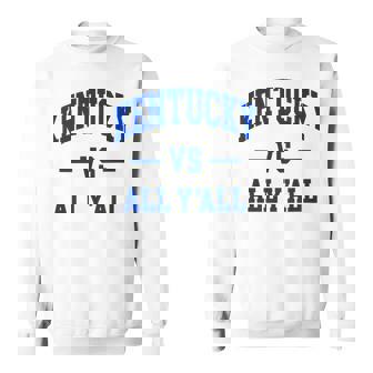 Kentucky Vs All Y'all Throwback Classic Sweatshirt | Seseable UK