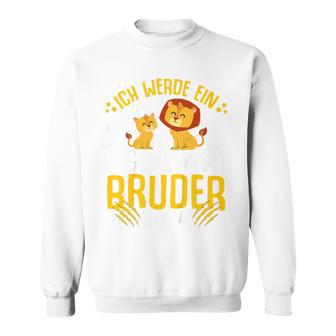 Kinder Ich Werde Ein Große Bruder 2024 Lion Big Brother 2024 Sweatshirt - Geschenkecke