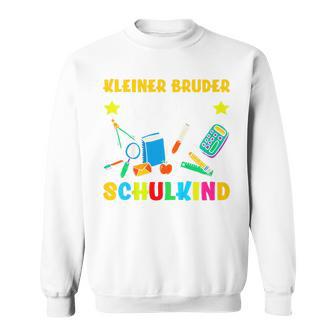 Kinder Kleiner Bruder Vom Schulkind 1St Class 80 Sweatshirt - Seseable