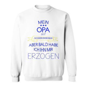 Kinder Opa Erziehen Kinder Sweatshirt - Seseable