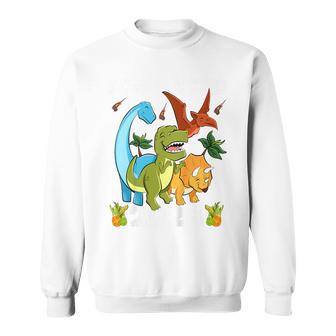 Kinder Schulkind 2024 Dinosaurier Schulanfang Dino Einschulung Sweatshirt - Geschenkecke