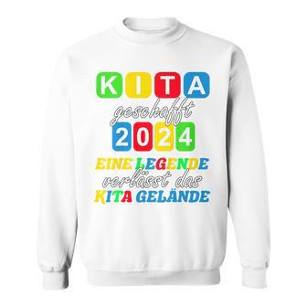 Kita Abgänger 2024 Sweatshirt, Legende verlässt Gelände - Seseable